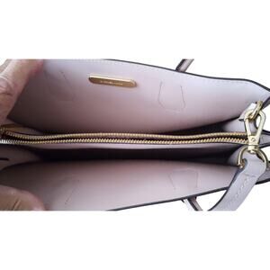 Michael Kors Mercer Pebbled Leather Tote Bag – Blush Pink – Excellent Condition